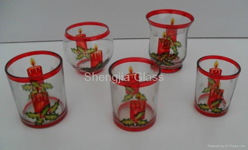 Christmas Candle Holders 2