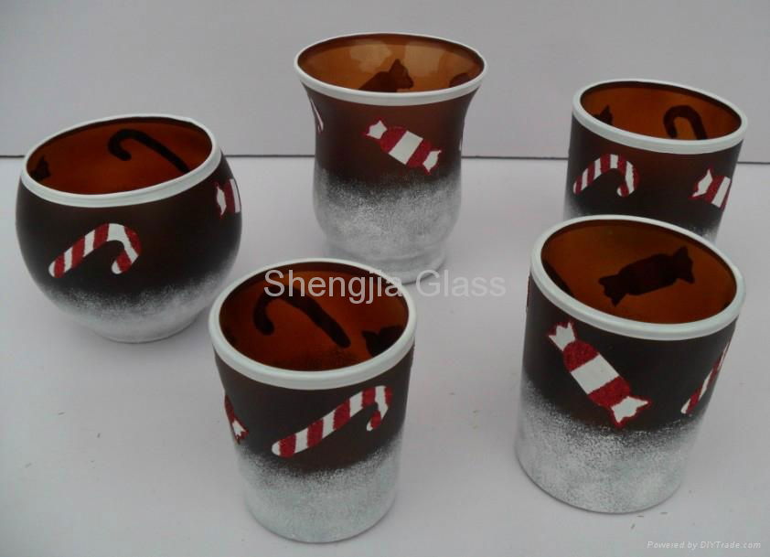 Christmas Candle Holders 3