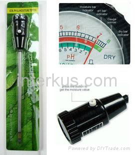 Soil pH & Moisture Meter