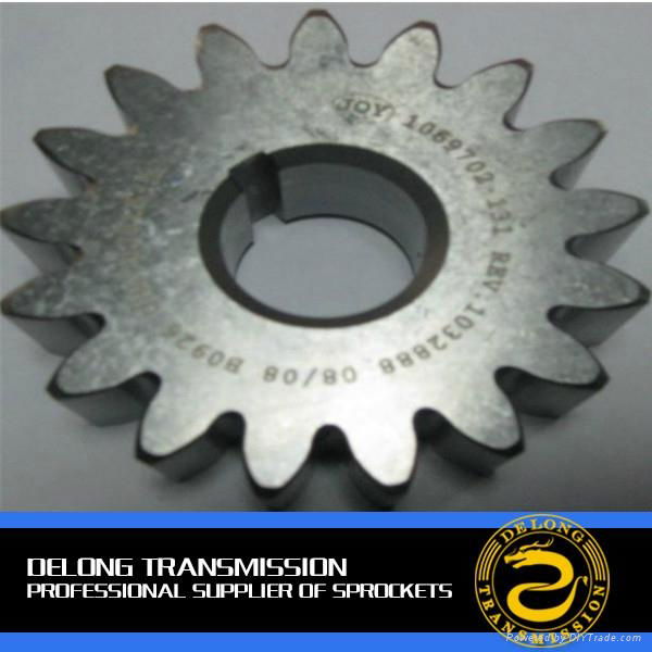 High Quality Coated Zinc Spur Gear For Industrial Machine 2