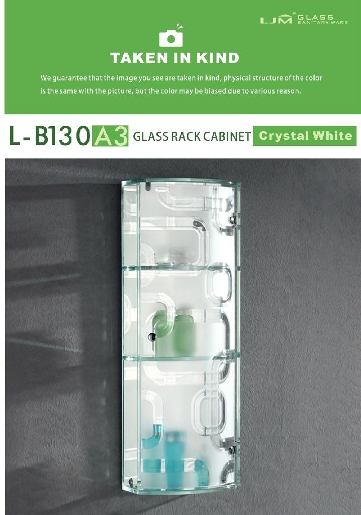 Glass storage cabinet 3