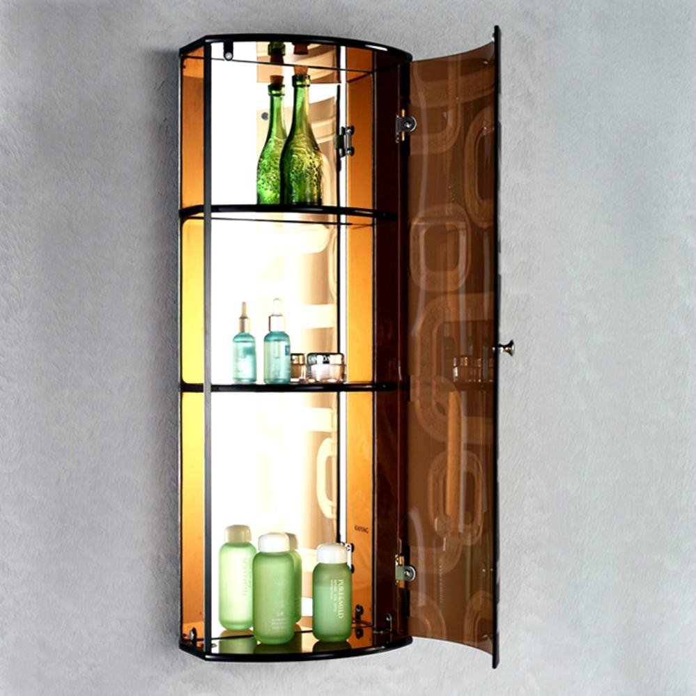 Glass storage cabinet 4