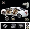 2 X Latest LED Car door laser projector ghost Shadow logo light for CADILLAC 1