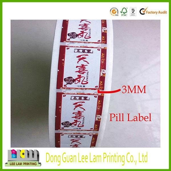 High quality custom adhesive label for promotion