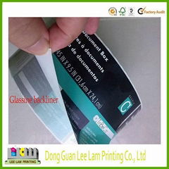 strong adhesive colorful sticker printing dongguan label printing with custom de