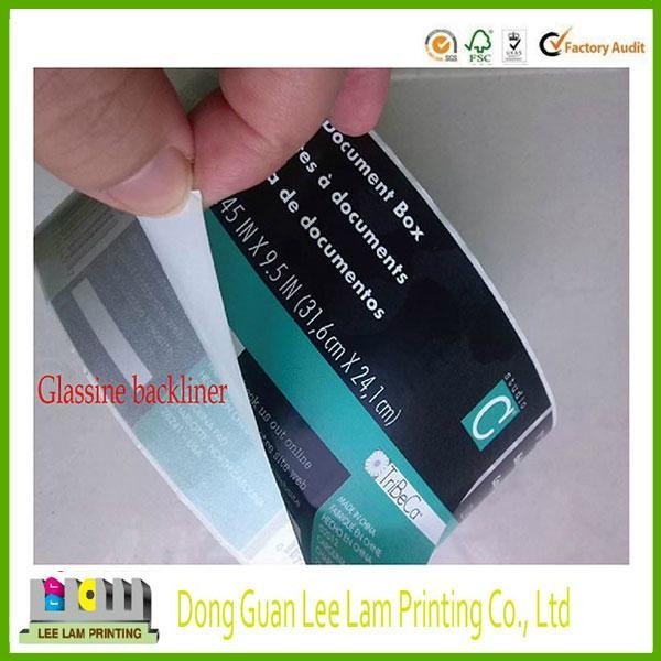 strong adhesive colorful sticker printing dongguan label printing with custom de