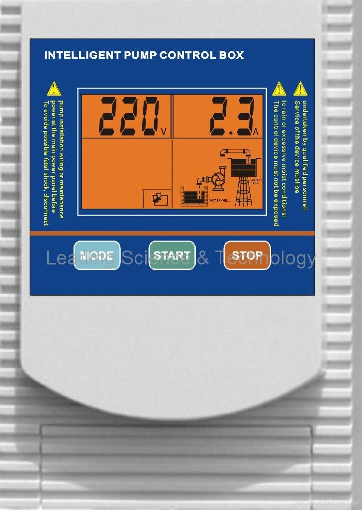 Water Pump Control Box of Model M921 (LCD screen)