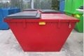 2M/3M/5M steel waste bin with door manufacturer  3