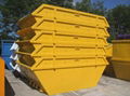 2M/3M/5M steel waste bin with door manufacturer  4