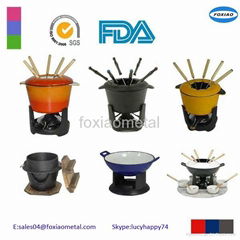 Cast Iron Fondue Sets