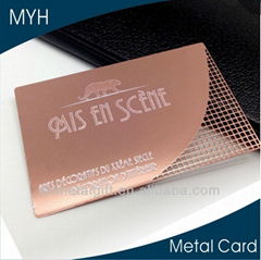 2014Supply Luxury and New Design Cheap Metal Business Cards