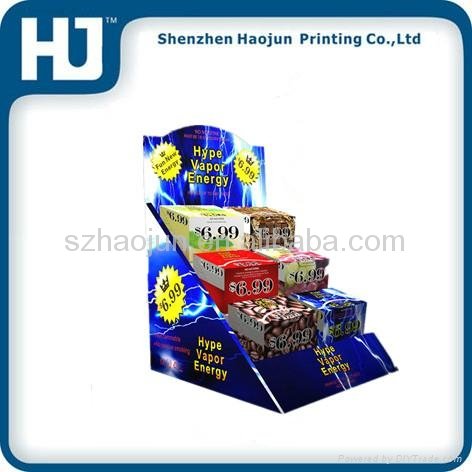 Customer make paper display boxes with booth 2