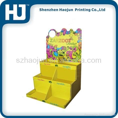Customer make paper display boxes with booth 5