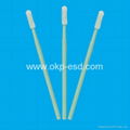 Cleanroom Circular Head Cleaning Foam Swab  1