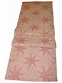 Table runner jacquard Stars 2