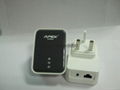 10/100/1000Mbps and RJ45 two ports wireless 200mbps powerline adapter 2