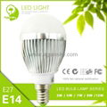 3W E14/E27 LED Bulb Lamp with high