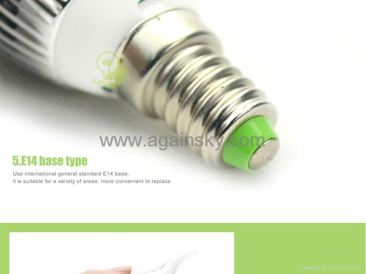 Epistar 3W LED Candle Light 5