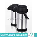 stainless steel vacuum air pressure coffee pot