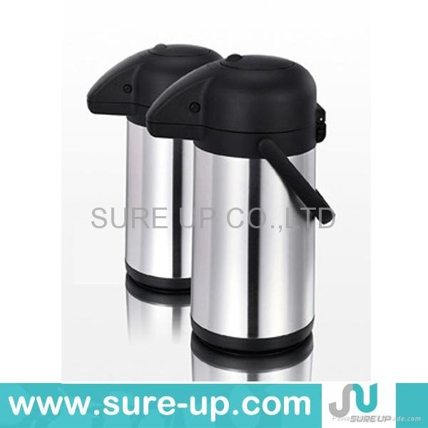 stainless steel vacuum air pressure coffee pot