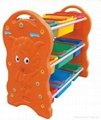 Plastic Book Shelf For Kids 1
