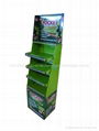 OEM/ODM Cardboard Floor Displays For Publicity Your Products 1