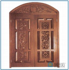 classic design white wooden door