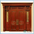 mahogany solid wood sliding door