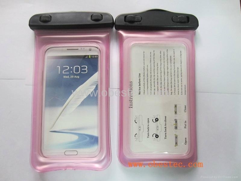 Drifting inflatable waterproof bag for iPhone Samsung 3