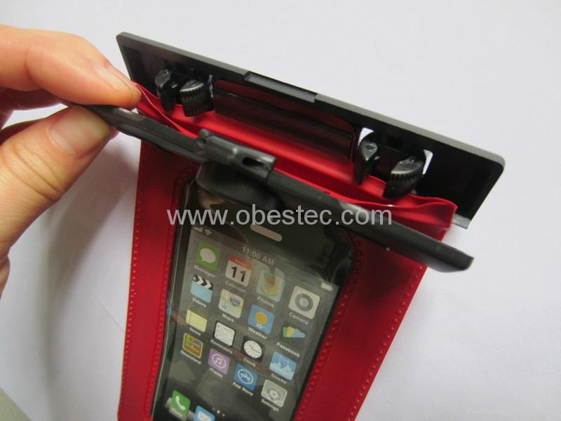Clear waterproof bag for mobile phone 5