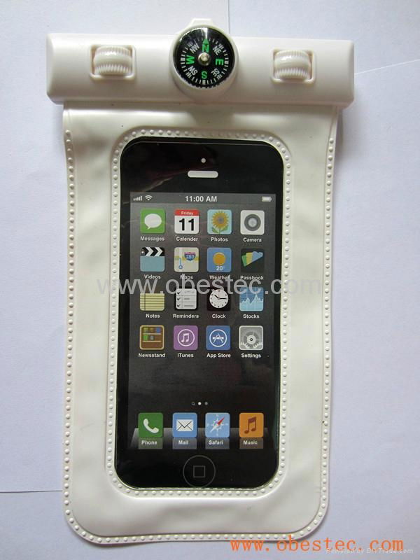 Waterproof Pouch with Compass for mobile phone