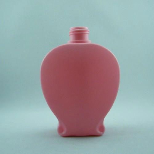 Plastic HDPE container bottle flask 500ml 750ml 1200ml for cosmetic shampoo body