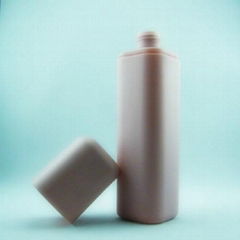 Plastic HDPE container bottle 100ml 180ml 280ml for cosmetic shampoo body lotion