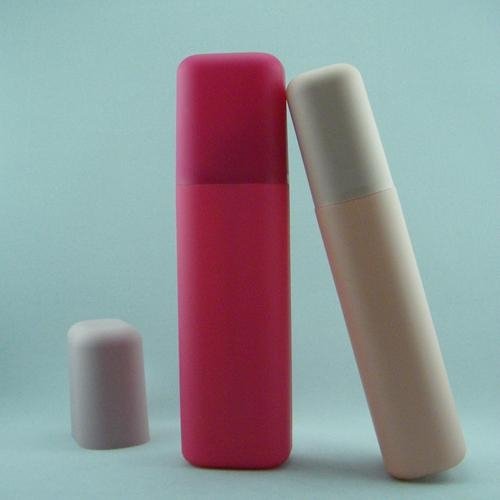 Plastic HDPE container bottle 100ml 180ml 280ml for cosmetic shampoo body lotion 2