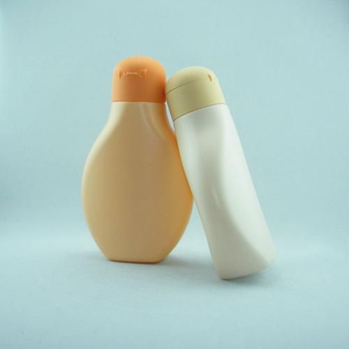 Plastic HDPE bottle 100ml 250ml for cosmetic face skin hair care shampoo body lo