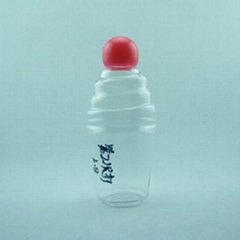 plastic PET ice cream bottle