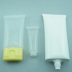 Plastic LLDPE tube pipe for cosmetic