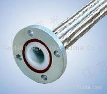 wire  braided  corrugated Teflon hose