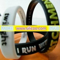 printed silicone wristbands