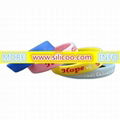 embossed silicone wristbands 3