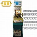 Curb chain making machine