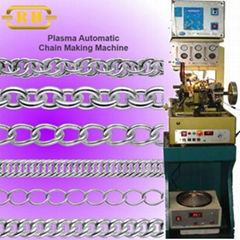 Double Curb chain making machine