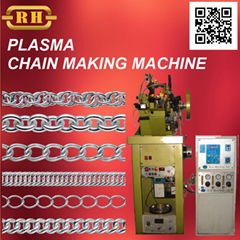 gold chain making machine with plasma soldering system