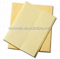 High absorbent PU coated nonwoven fabric car cleaning cloth 1