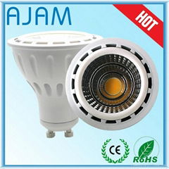 50w halogen equivalent 7w led cob gu10 LED SPOT LIGHT 