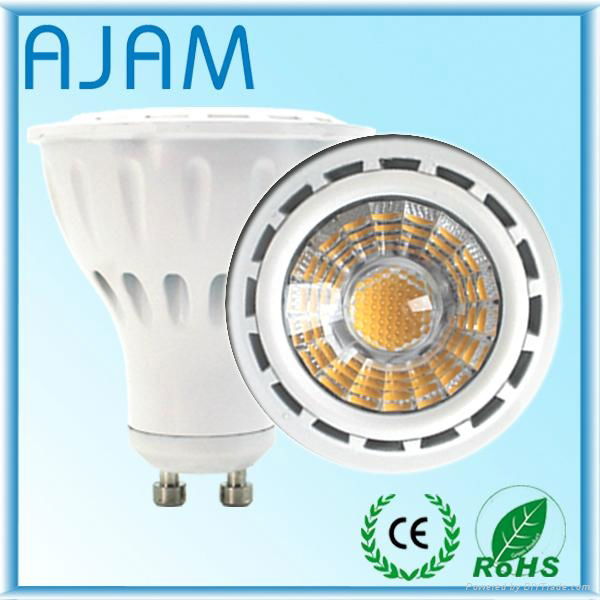 50w halogen equivalent 7w led cob gu10 LED SPOT LIGHT  2