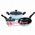 5pcs cookware set aluminum material