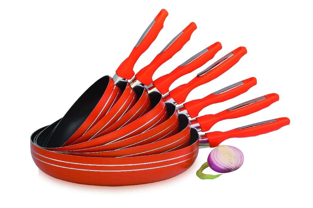 Aluminum Non-Stick Frypan in many color 3