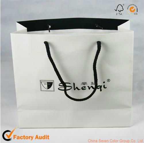 luxury art paper bag