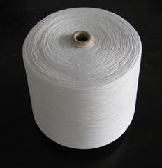 100% polyester spun yarn using for weaving 